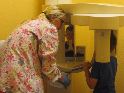 Beach exam room for Pediatric dentists Dr. Harry Bopp and Dr. Jordan Tarver