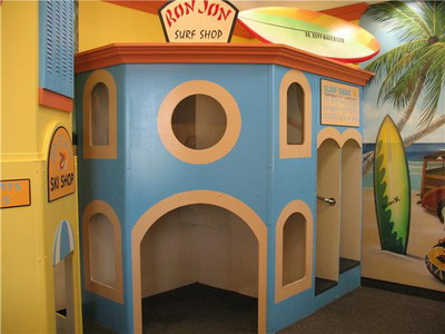 Kids playscape area for Pediatric dentists Dr. Harry Bopp and Dr. Jordan Tarver
